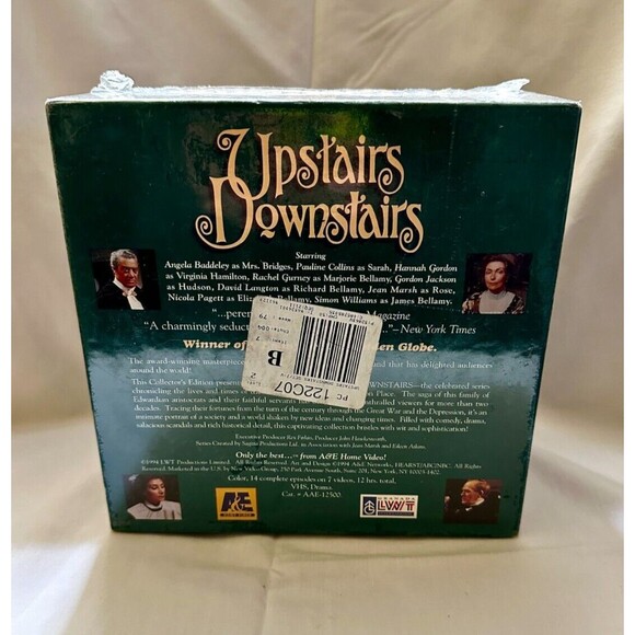 NEW & SEALED Upstairs Downstairs - Season 2 Box Set - 7 Volumes - VHS - Picture 3 of 5